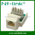 NT-K024A Cat3 UTP trapezoidal en ángulo recto 110 Conector IDC Sistema de cableado estructural del edificio